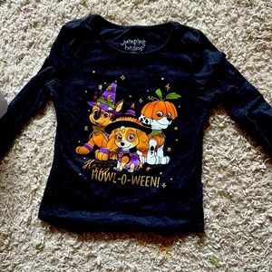 Long sleeve paw patrol Halloween T